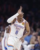 开云-明天雷霆客战国王 杰伦-威廉姆斯&amp;切特因臀部拉伤出战成疑