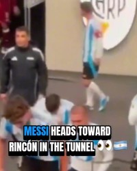 开云下载-马卡：在球员通道中，梅西等人与委内瑞拉球员林孔等人发生口角